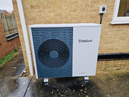 Domestic Air Source Heat Pump Small